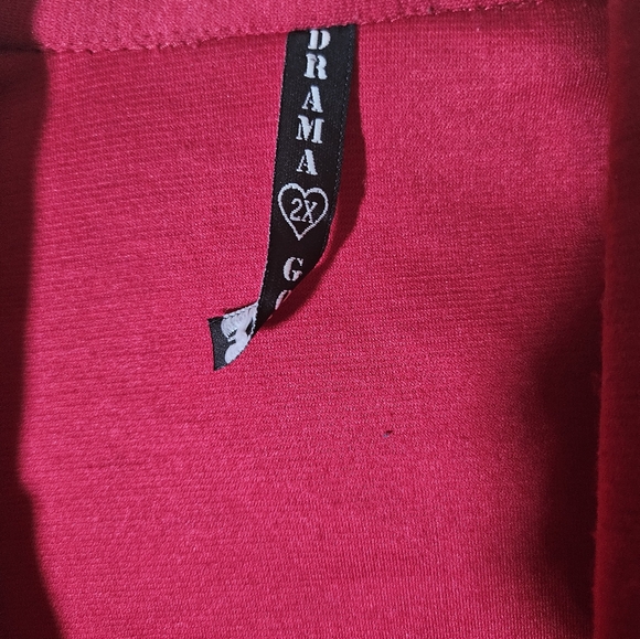 🛍 Red Blazer 2X - Picture 2 of 4